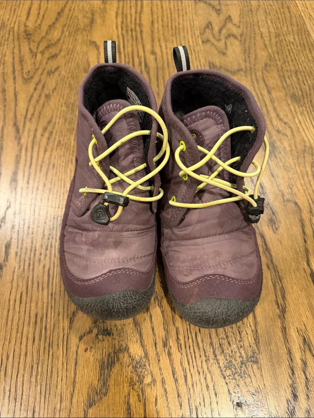 KEEN Kids- Howser 2 Quilted Mid Height Waterproof Comfy Durable in Plum Purple